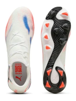 Discount Puma White Mens Future 8 Match Low Firm Ground football Boots