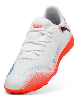 Puma White Mens Future 8 Play Astro Turf Football Boots^ Soccer Cleats