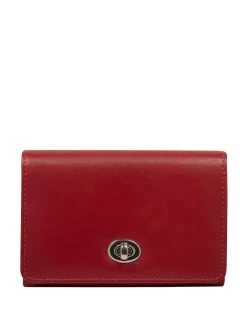Hot Pure Luxuries London Amber Leather Purse Red