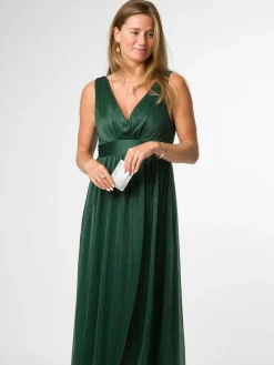 Online Pure Luxuries London 'Anna' Leather Card Holder Silver