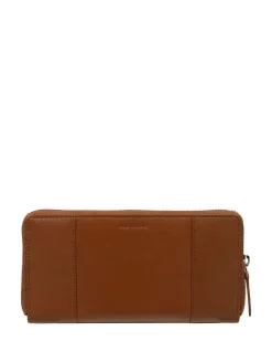 Online Pure Luxuries London April Leather Purse Brown