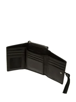 Sale Pure Luxuries London 'Hailey' Leather Purse Black