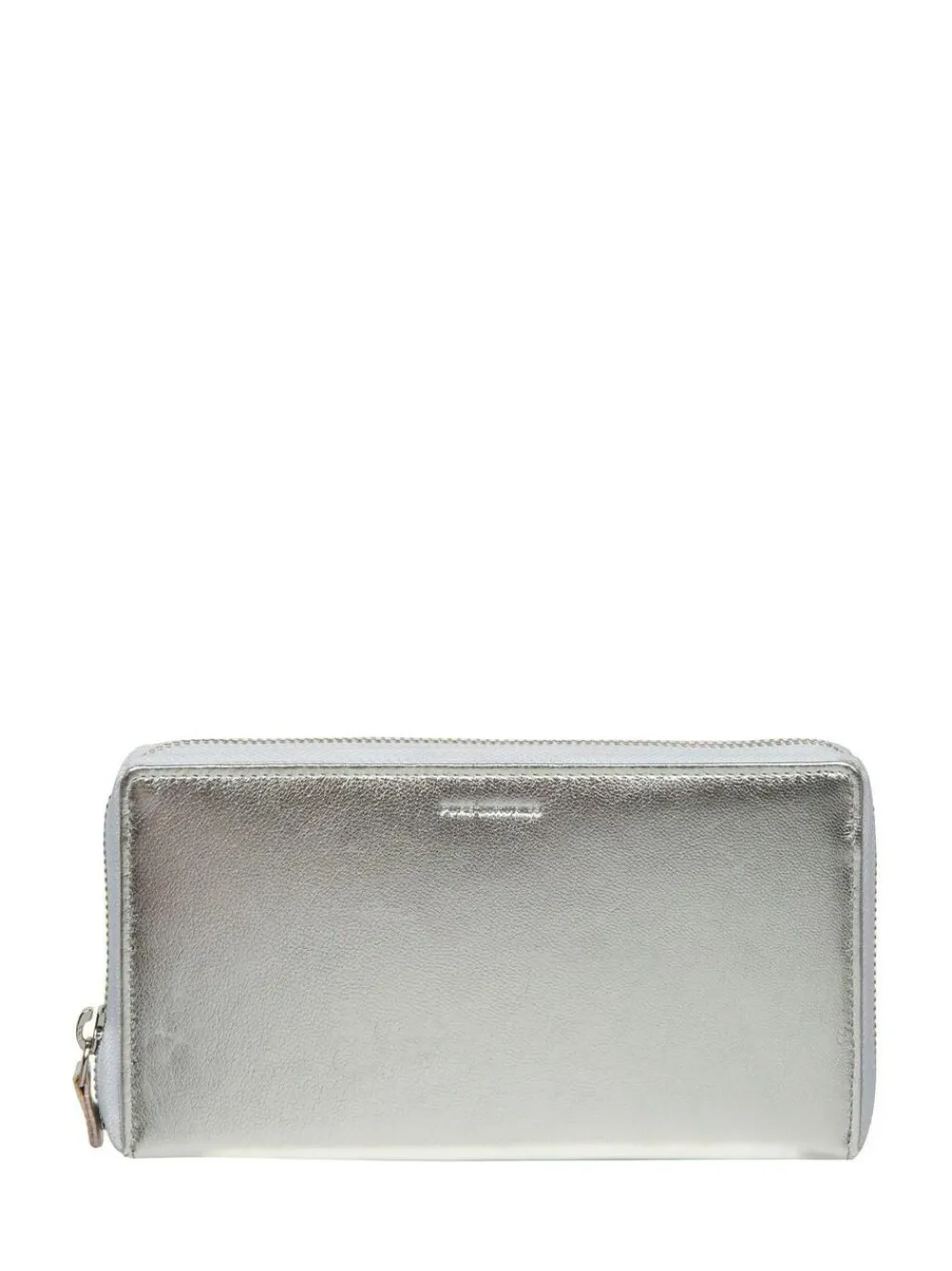 Sale Pure Luxuries London 'Roxy' Leather Purse Silver