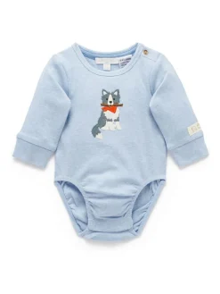 Purebaby Appliqué Bodysuit^BOY Bodysuits & Vests|Vests