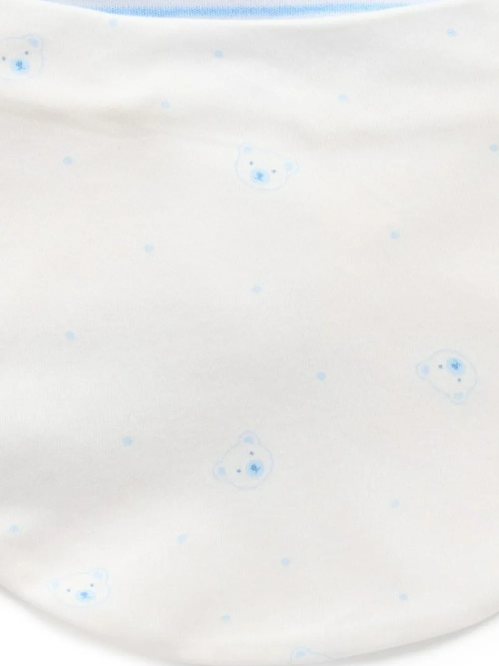 Purebaby Essential Dribble Bibs 2 Pack Blue