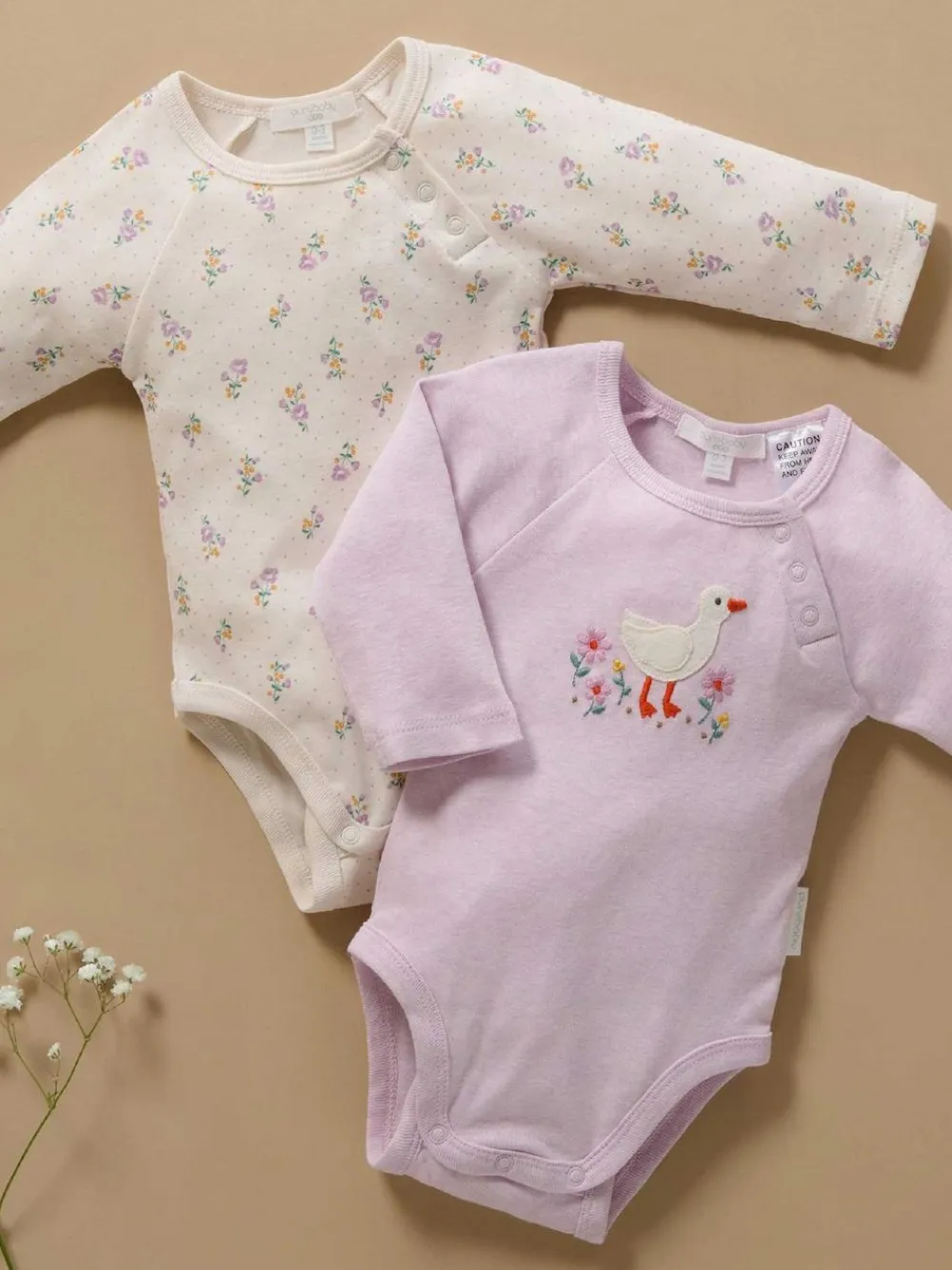 Purebaby Bodysuits 2 Pack^BOY Bodysuits & Vests|Vests