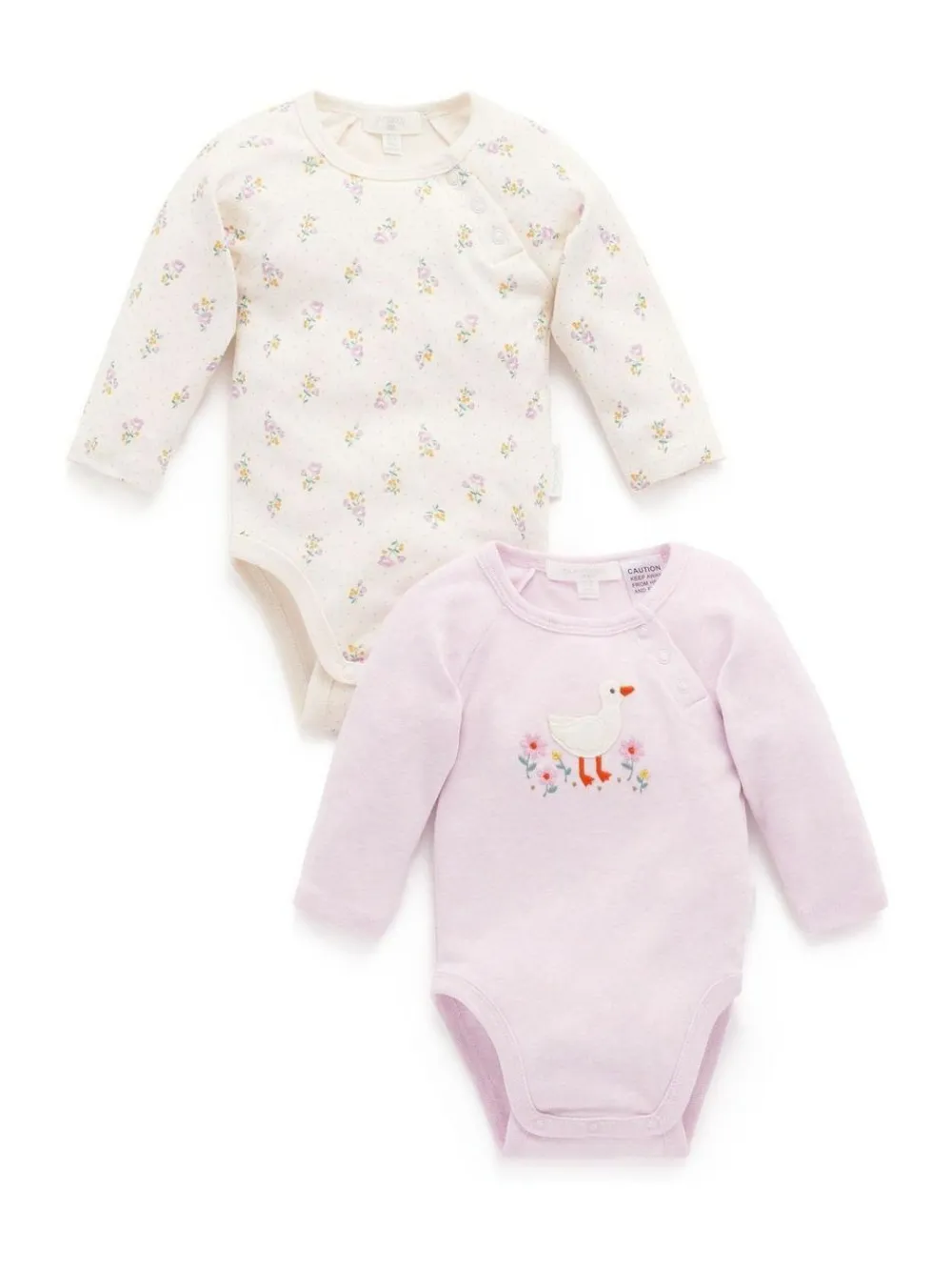 Purebaby Bodysuits 2 Pack^BOY Bodysuits & Vests|Vests