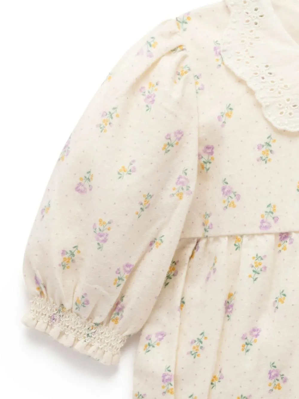 Purebaby Pink Gathered Bodysuit^ Bodysuits & Vests|Vests