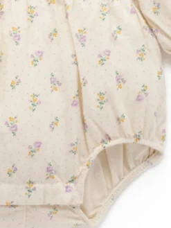 Purebaby Pink Gathered Bodysuit^ Bodysuits & Vests|Vests