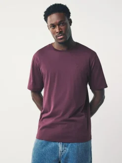 Next Purple / Navy Blue / Orange / Green Regular Fit T-Shirts 4 Pack^ Tops & T-Shirts