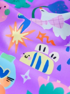 Next Purple Character Sunsafe Swimsuit (3mths-10yrs)^ Swimwear|Swimwear