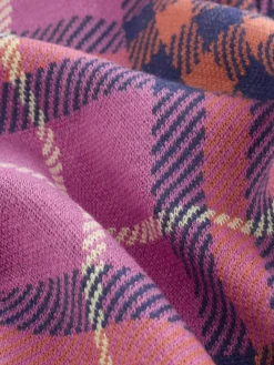 Next Purple Check Leggings (3mths-7yrs)^ Cosy Club