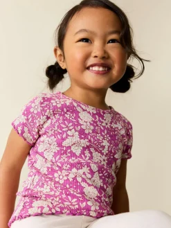 Next Short Sleeve Rib T-Shirt (3mths-7yrs)^ T-Shirts