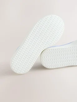 Best Next Purple Glitter Lilo & Stitch Lace-Up Lifestyle Trainers