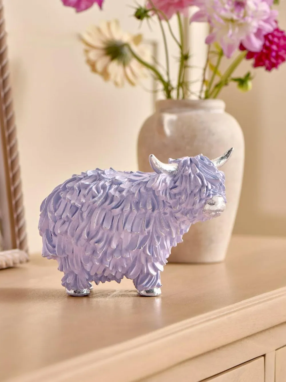 Next Purple Hamish The Highland Cow Small Ornament^ Ornaments