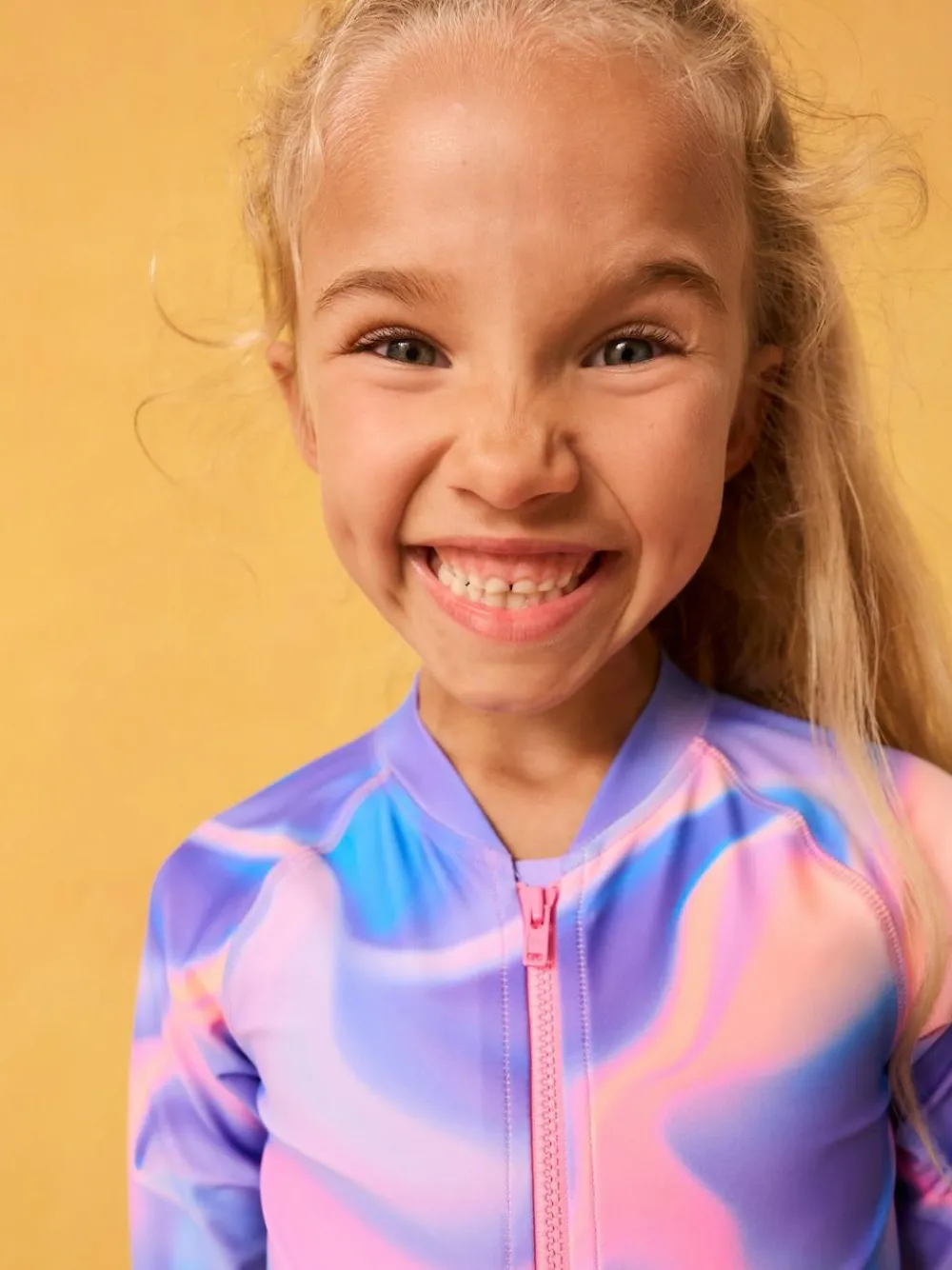 Sale Next Purple Long Sleeve Sunsafe Swimsuit (3mths-16yrs)