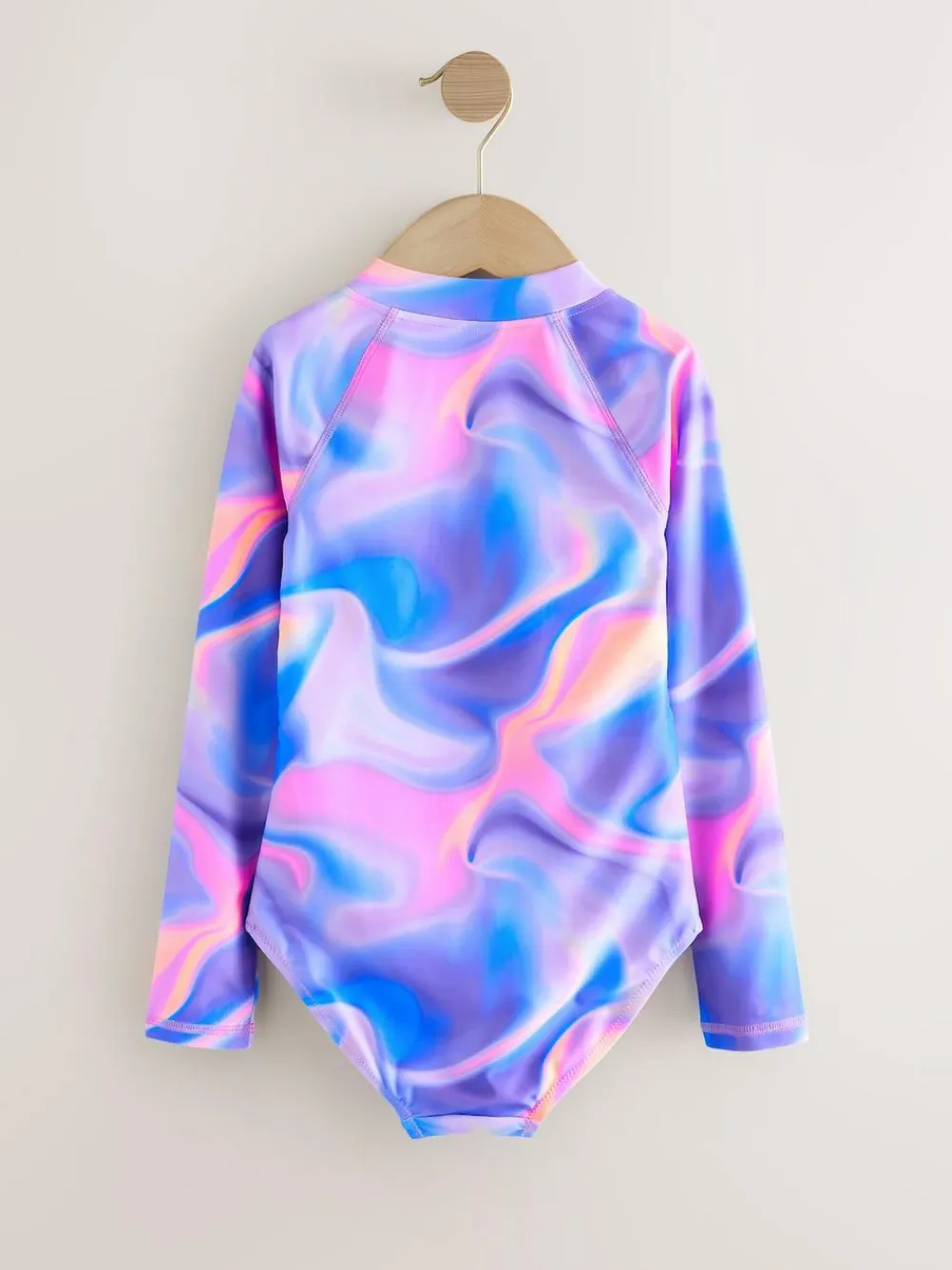 Sale Next Purple Long Sleeve Sunsafe Swimsuit (3mths-16yrs)