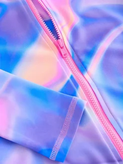 Sale Next Purple Long Sleeve Sunsafe Swimsuit (3mths-16yrs)