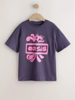 Next Oversized Oasis Band T-Shirt (3-16yrs)^ T-Shirts