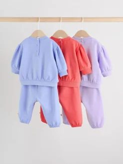 Next Baby Sweatshirt & Joggers 6 Piece Set (0mths-2yrs)^ Baby Winter Clothing|Sets & Co-Ords
