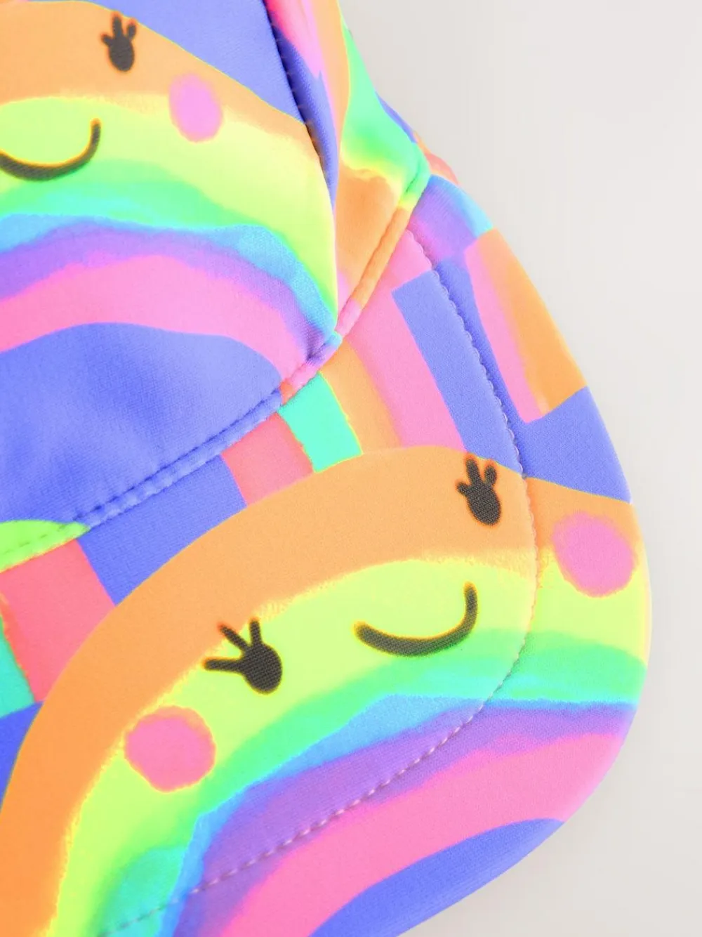 Clearance Next Swim Legionnaire Hat (3mths-10yrs) Purple Rainbow