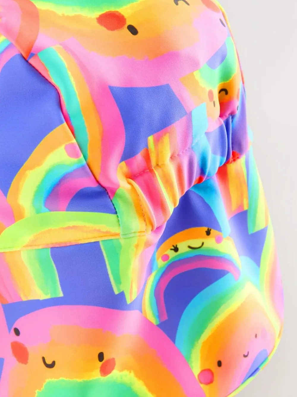 Clearance Next Swim Legionnaire Hat (3mths-10yrs) Purple Rainbow