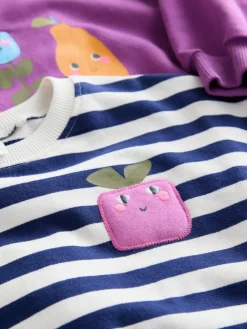 Sale Next Sweatshirt Set 4 Pack (3mths-7yrs) Purple