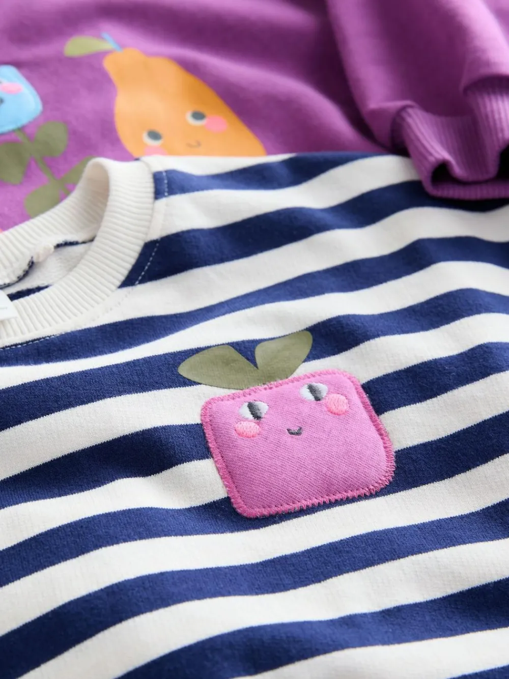 Sale Next Sweatshirt Set 4 Pack (3mths-7yrs) Purple