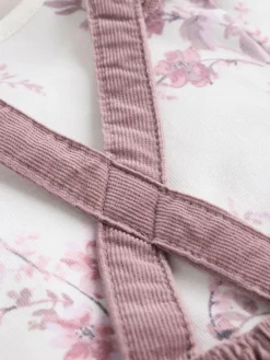 Discount Next Purple/ White Cord Baby Romper and Long Sleeve Bodysuit and Tights 3 Piece Set (0mths-2yrs)