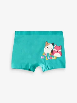Next Purple/Green Squishmallow Short Briefs 5 Pack (5-14yrs)^ Underwear