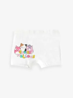 Next Purple/Green Squishmallow Short Briefs 5 Pack (5-14yrs)^ Underwear