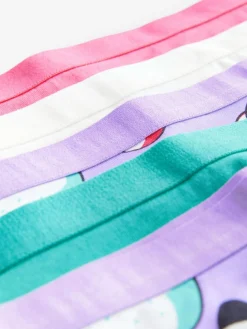 Next Purple/Green Squishmallow Short Briefs 5 Pack (5-14yrs)^ Underwear