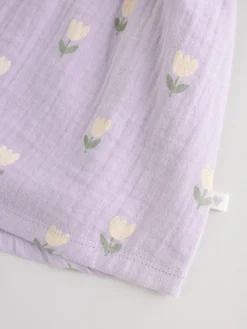 Next Purple/Pink Baby Woven Dress 2 Pack (0mths-3yrs)^ Dresses