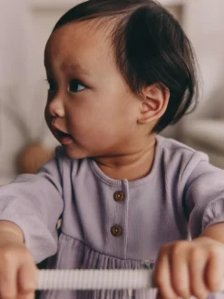 Next Purple/Pink Baby Woven Dress 2 Pack (0mths-3yrs)^ Dresses