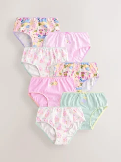 Next Purple/White Briefs 7 Pack (1.5-12yrs)^ Underwear