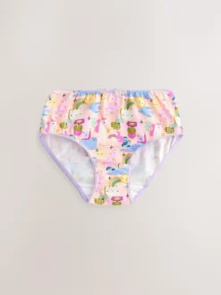 Next Purple/White Briefs 7 Pack (1.5-12yrs)^ Underwear