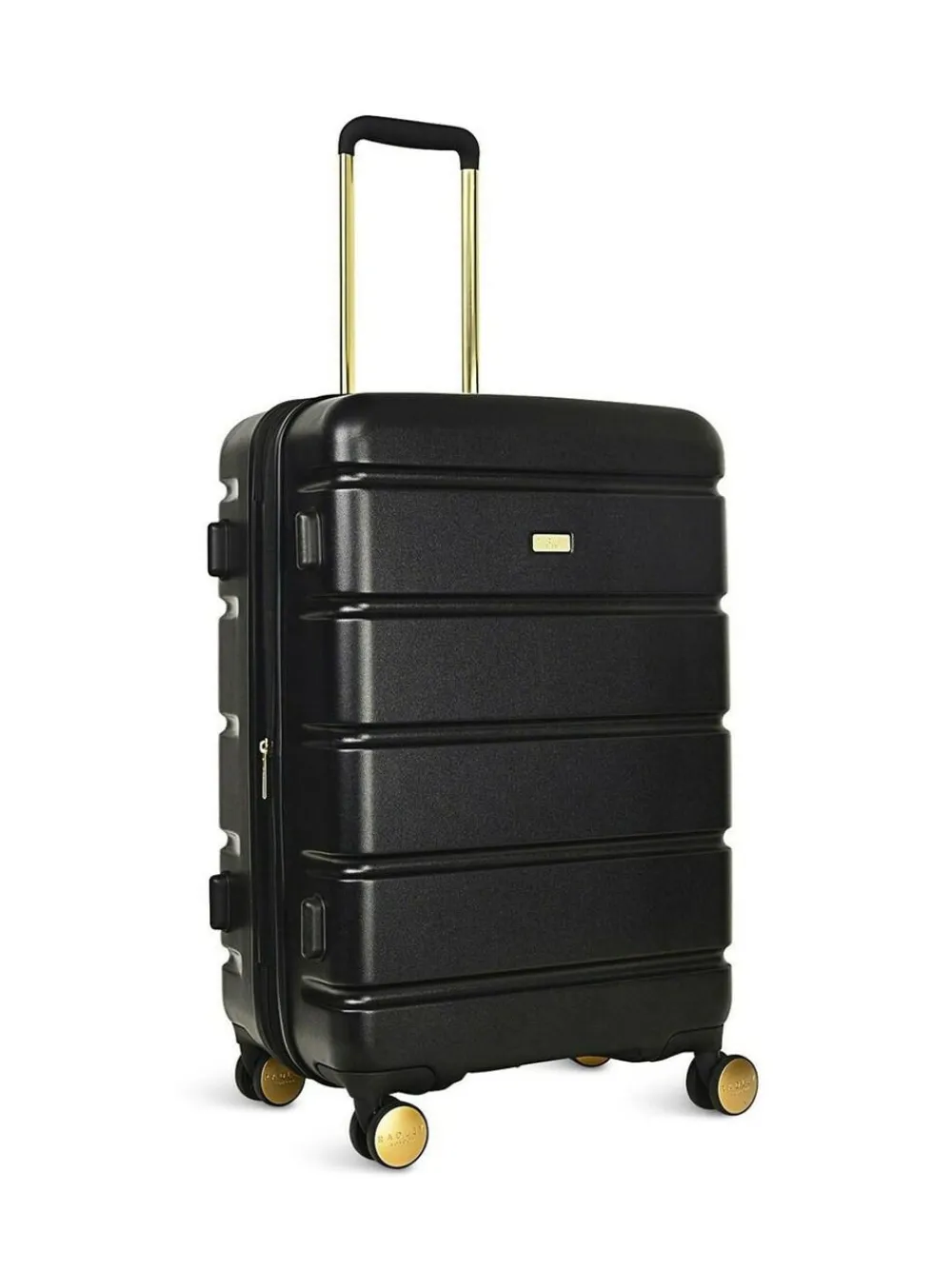 Radley Lexington Medium 4 Wheel Suitcase Black