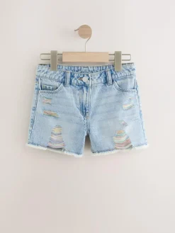 Next 100% Cotton Frayed Edge Distressed Shorts (3-16yrs)^ Shorts & Skirts