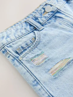 Next 100% Cotton Frayed Edge Distressed Shorts (3-16yrs)^ Shorts & Skirts