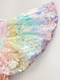 Next Angel Sleeve Sequin Party Dress (3-16yrs)^ Dresses