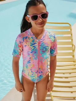 Next Short Sleeved Sunsafe Swimsuit (3mths-16yrs)^ Swimwear