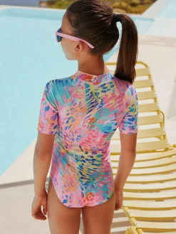 Next Short Sleeved Sunsafe Swimsuit (3mths-16yrs)^ Swimwear