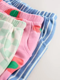 Next Barrel Trousers 3 Pack (3mths-7yrs) Rainbow