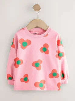 Sale Next Rainbow Character Long Sleeve Tops 3 Pack (3mths-7yrs)