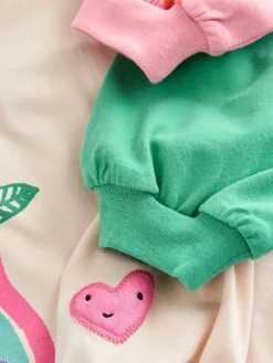 Sale Next Rainbow Character Long Sleeve Tops 3 Pack (3mths-7yrs)