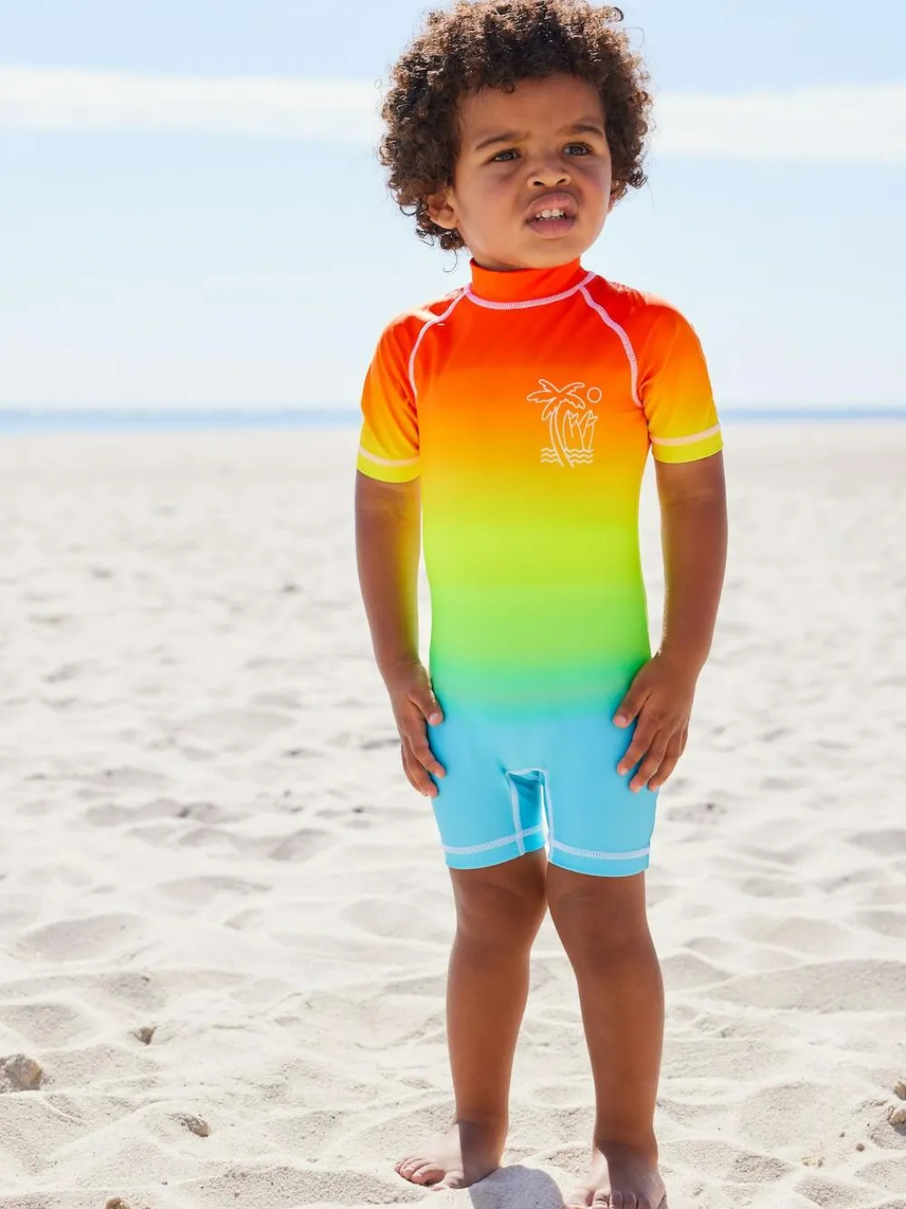 Next Sunsafe All-In-One Swimsuit (3mths-7yrs)^BOY Swimwear|Swimwear