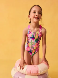 Next Rainbow Double Strap Swimsuit (3-16yrs)