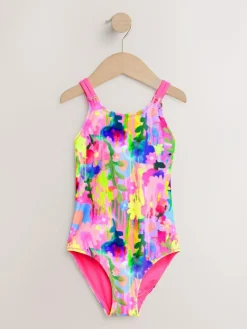 Next Rainbow Double Strap Swimsuit (3-16yrs)