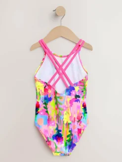 Next Rainbow Double Strap Swimsuit (3-16yrs)