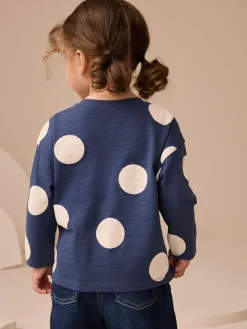New Next Long Sleeve Tops 4 Pack (3mths-7yrs) Rainbow